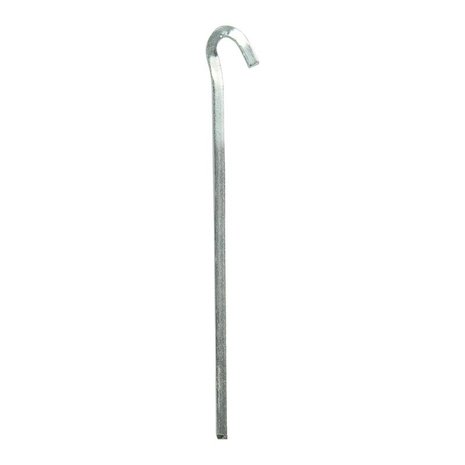 Piolo da roccia 22cm quadrato in metallo