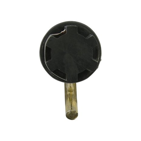 Tappo per tenda 25mm con gancio tondo