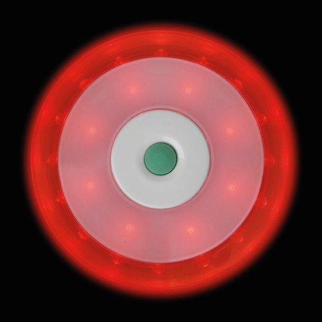 Disco di avvertimento 16+8LED arancione