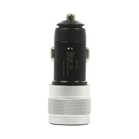Caricabatterie USB tipo A+C 2 vie 12V 24V 3100mA