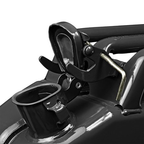 Tanica 20L metallo nero omologata UN-TuV GS
