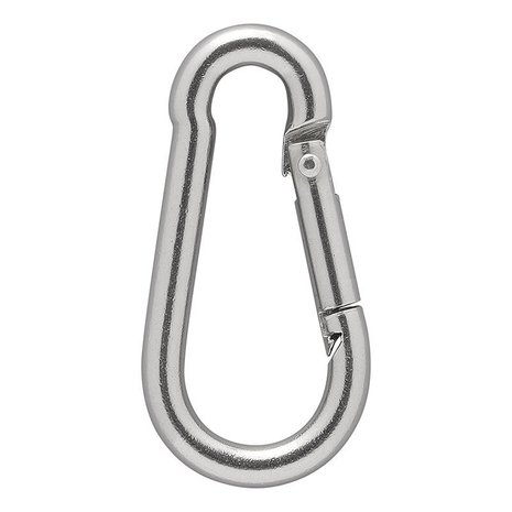 Moschettone in acciaio inox 5x50mm x10 pezzi