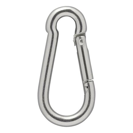 Moschettone in acciaio inox 6x60mm