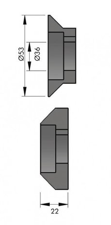 Dispositivo frontale manuale 1,2x140mm