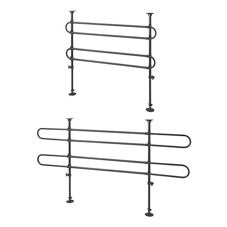 Portapacchi per cani 2x2 tubi metallici