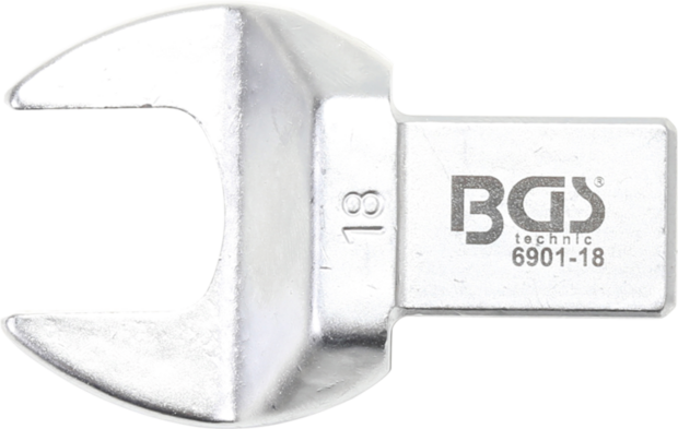 Chiave a forchetta ad innesto 18 mm sede 14 x 18 mm