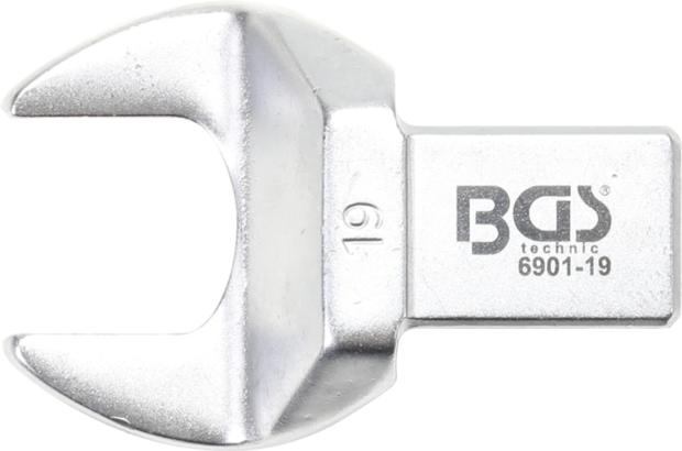 Chiave a forchetta ad innesto 19 mm sede 14 x 18 mm