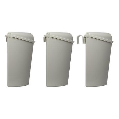 Pattumiera con coperchio 6L per roulotte camper