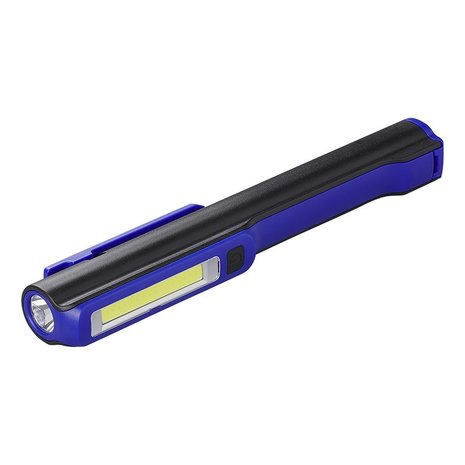 Pen light 2 in 1 COB ricaricabile