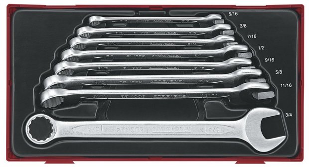 Set di chiavi dinamometriche tc-tray AF in 8 parti