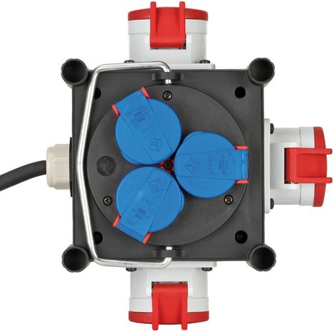 Divisore di flusso compatto in gomma BSV 3 LS E/16 2 IP44 1m H07RN-F 5G1.5G1.5