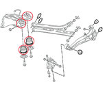 Set di utensili per braccetto oscillante per Opel Vectra