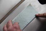 Tappetino di riparazione, fibra di vetro 150 x 220 mm