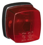 Lampada di segnalazione rossa 65x60mm PM