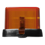 Luce di posizione laterale arancione 65x60mm PM