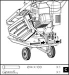 Piastra vibrante 20kn con 6,5hp