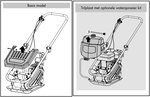 Piastra vibrante 20kn con 6,5hp