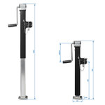 Gamba di supporto  estensibile  Heavy Duty SH62 5000