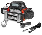 Verricello 12V, 5443kg 4,95kw 26m senza fili
