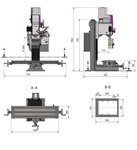 Fresa per foratura 480x175x370 mm