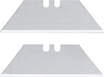 Serie di lame trapezoidali 0,6 x 19 mm 5 pz