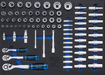 Carrello portautensili Profi Exclusive 8 cassetti con 259 utensili + 1 Fungo riscaldante a gas