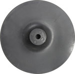 Platorello in gomma diametro 125 mm