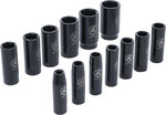 Set di bussole 12,5 mm (1/2) 10 - 32 mm 13 pz