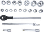 Serie di bussole 20 mm (3/4) 19 - 50 mm 20 pz