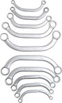 Assortimento chiavi a forchetta/anello metriche e pollici 50 pz