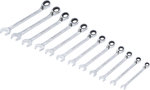 Set di chiavi ad anello a sonaglio intercambiabili 8 - 19 mm 12-dlg