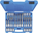 Serie di chiavi a bussola 12,5 mm (1/2) profilo TP (per Torx Plus) TP20 - TP70 32 pz