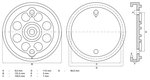 Dischi in gomma per ponti sollevatori Ø 120 mm