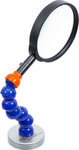 Lente dingrandimento con braccio flessibile e base magnetica