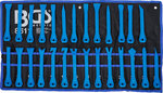 Set di raschietti decorativi a cuneo a strisce da 27 pezzi