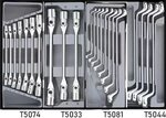 Carrello porta attrezzi a 8 cassetti con 286 utensili