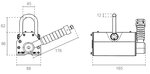 Magnete di sollevamento 0,3 tonnellate