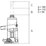 Coclea idraulica da 3 tonnellate