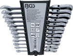 Serie di chiavi combinate a cricchetto regolabile 8 - 19 mm 12 pz