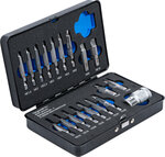Serie di estrattori viti a esagono interno 1,5 - 10 mm / profilo a T (per Torx) T10 - T55 19 pz