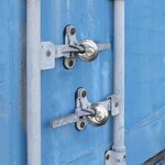 Lucchetto a disco 70mm 2 pezzi con chiave uguale