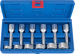 Set di chiavi a bussola per dadi svasati 6 pezzi bi-hex aperti 12-19 mm