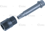 Alternatore Presa 12 millimetri 33 denti dado tx-star T50