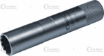 Presa per candele 3/8, 90 mm di lunghezza bi-hex 14 mm