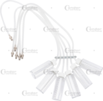 Tester del flusso di ritorno del Common Rail con 24 adattatori
