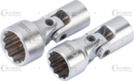 Bussole per giunti 2-pz 3/8, bi-hex 16 / 18mm
