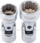 Bussole per giunti 2-pz 3/8, bi-hex 16 / 18mm