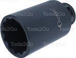 Bussola per albero motore 1/2, CrMo bi-hex 34 mm