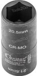 Bussola speciale per dadi ruota 1/2, SW20,5 + 21,5 mm