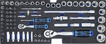 Valigetta utensili in metallo 3 cassetti con 153 utensili